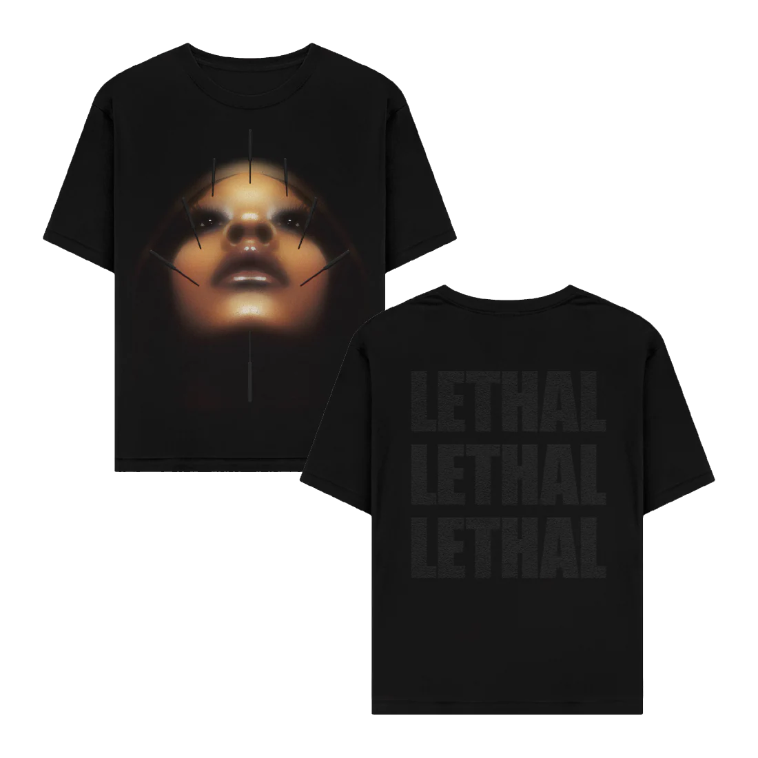 Rico Nasty - Lethal Album Black Tee