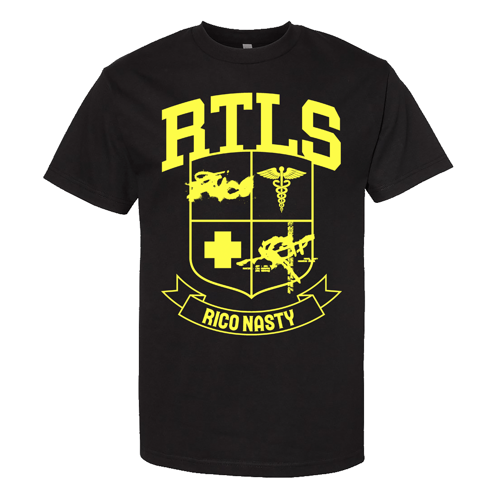 RTLS Black T-shirt - Preorder