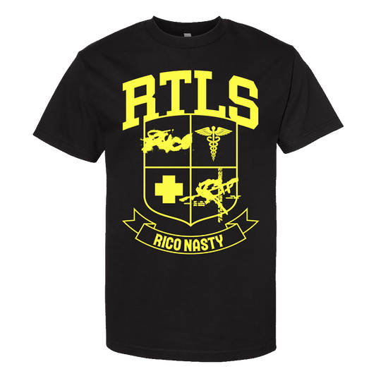 RTLS Black T-shirt - Preorder