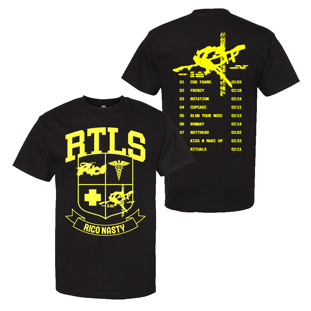 RTLS Black T-shirt - Preorder