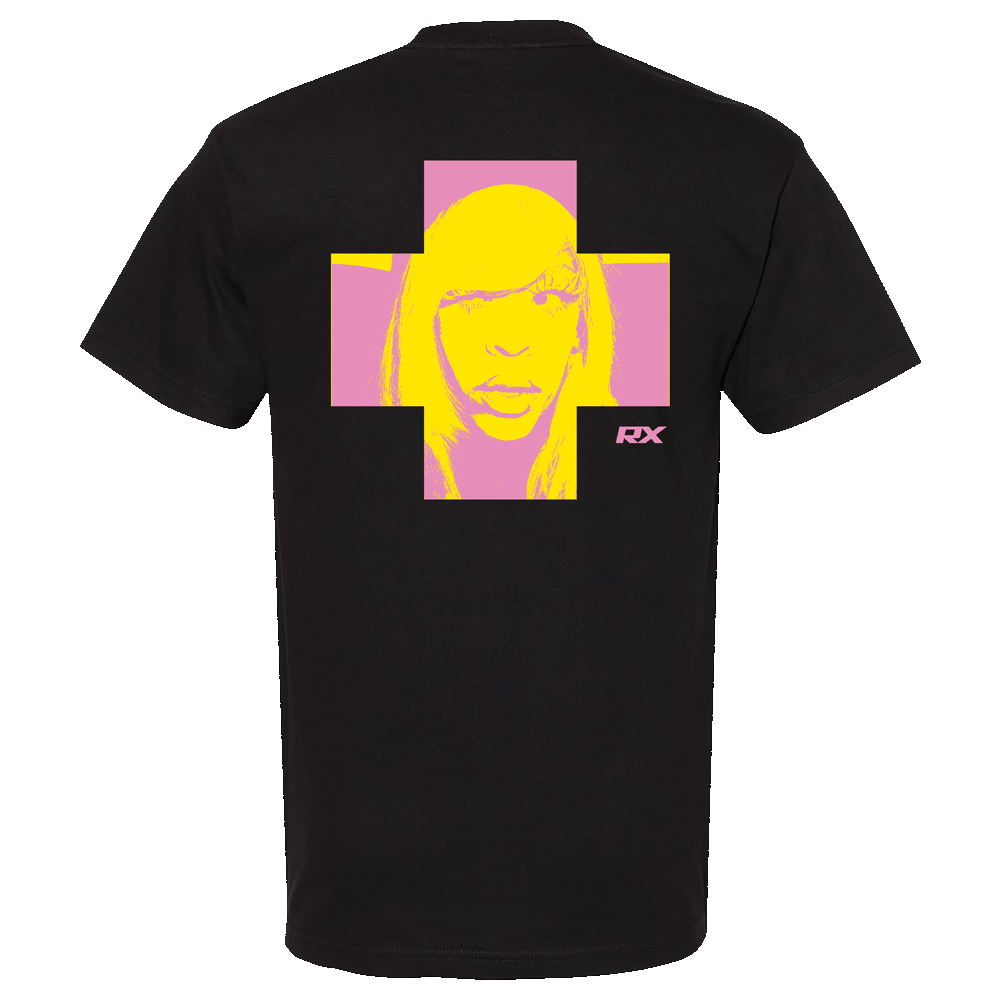 Rico Nasty RX Cross Black Tee