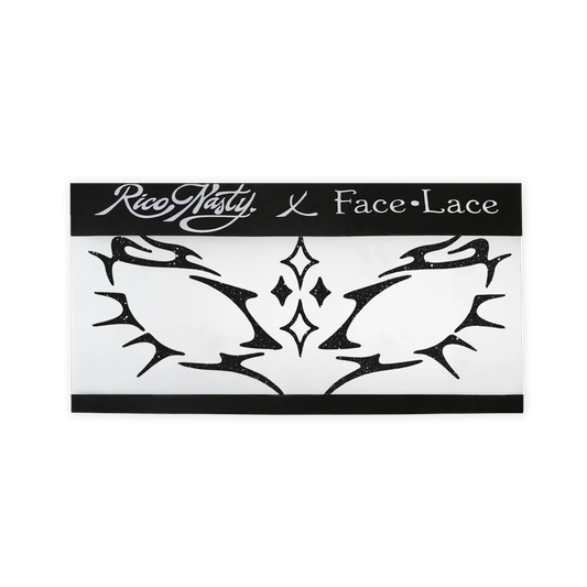 Rico Nasty - Spiky Metallica Face Lace Decal